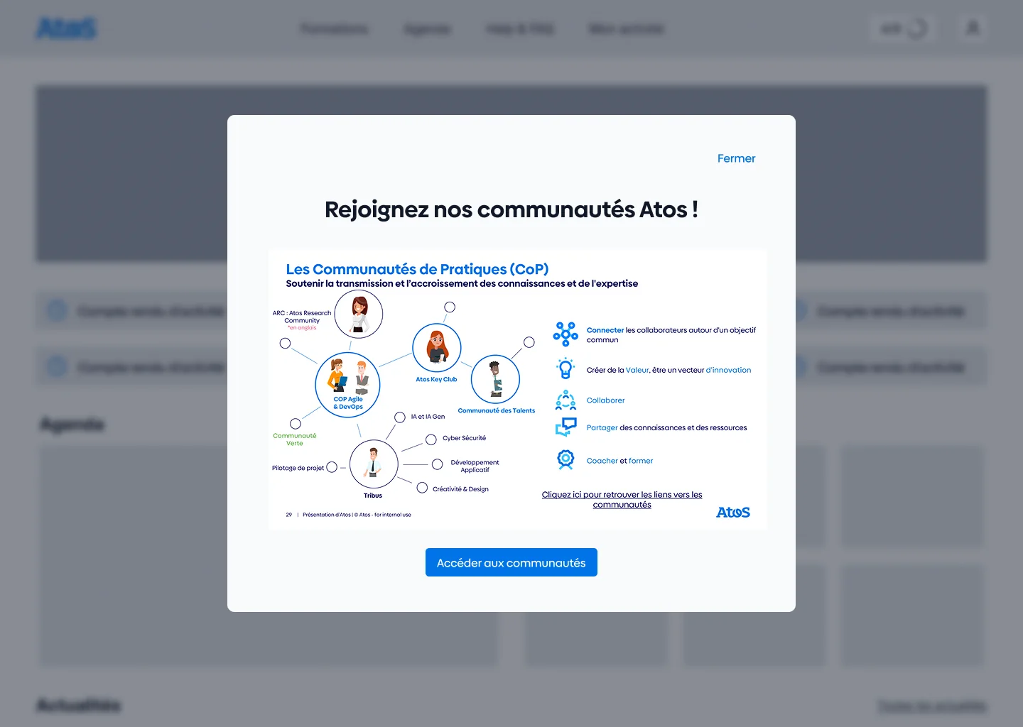 Tour de bienvenue : les communautés internes de l’entreprise