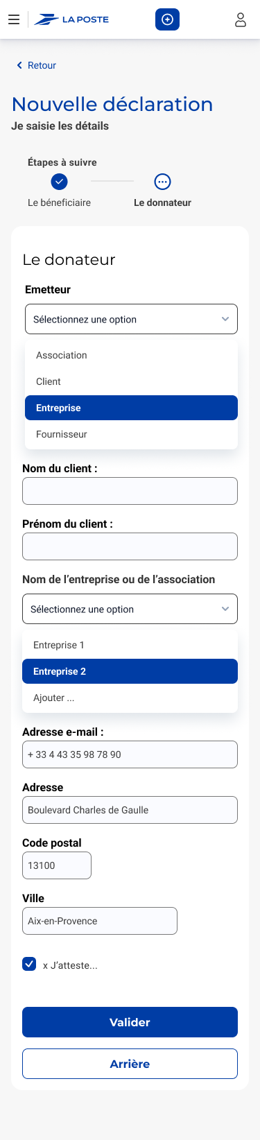Côté collaborateur : déclarer un cadeau